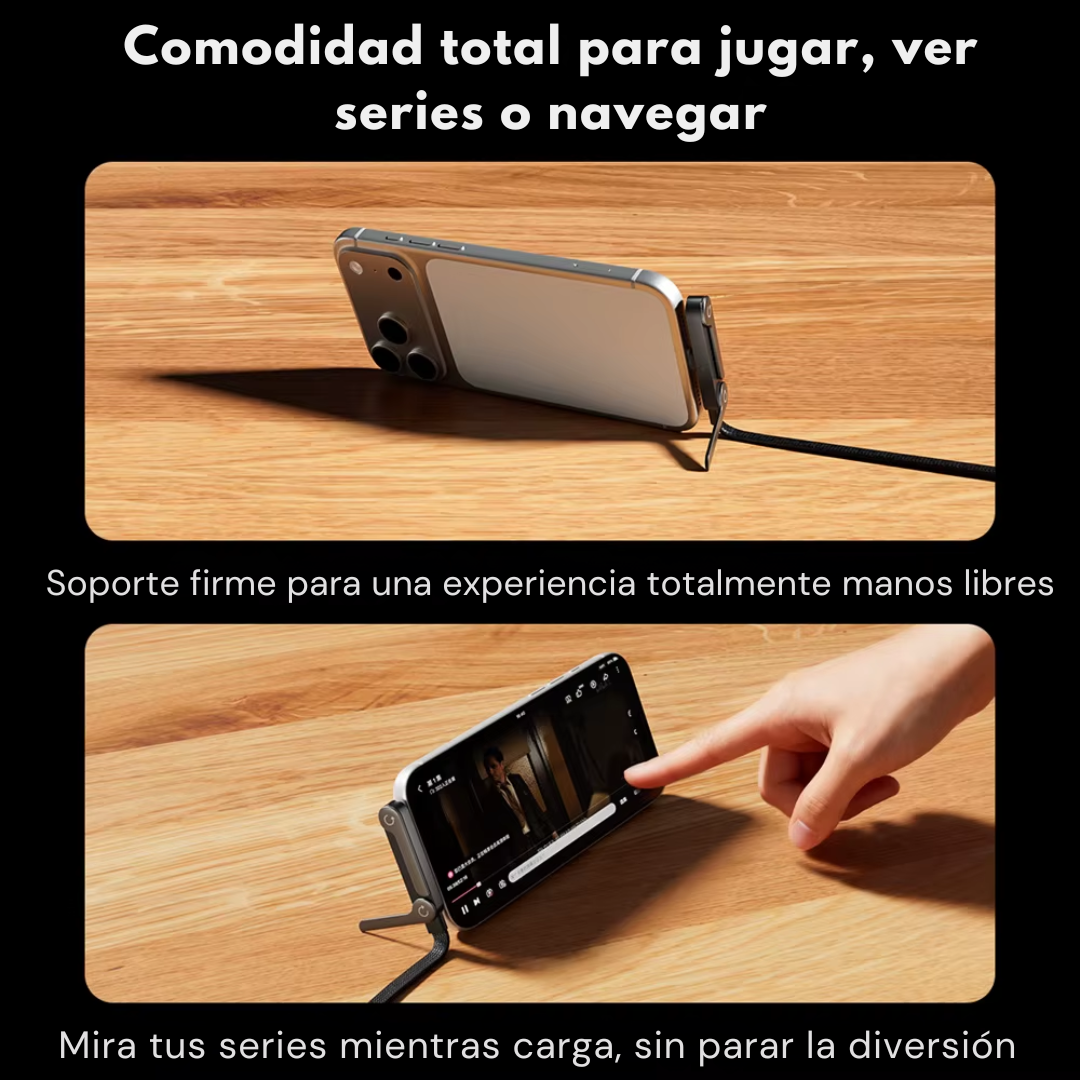 Cable Lateral USB-C SmartCharge™ – Carga sin Molestias