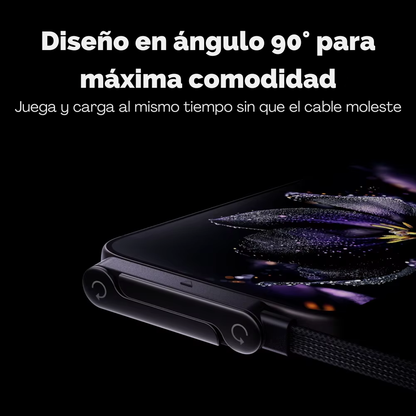 Cable Lateral USB-C SmartCharge™ – Carga sin Molestias